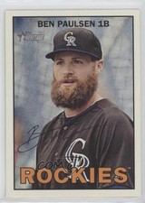 2016 Topps Heritage Ben Paulsen #332 3c7