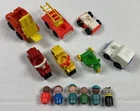 New ListingLot 13 Vintage 1970/80s Fisher Price Little People Figures & Vehicles
