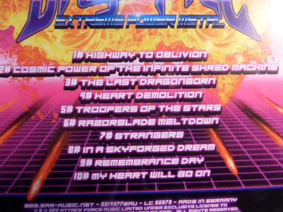DRAGONFORCE extreme power metal CD - Bild 3 von 4