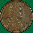 1909-VDB Lincoln Wheat Cent Choice Almost Uncirculated AU+ Coin #41536