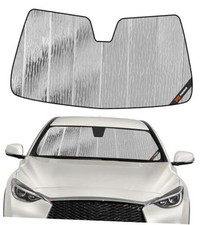 Windshield Sun Shade for Infiniti Front Window Sunshade QX30 2017-2019 Silver