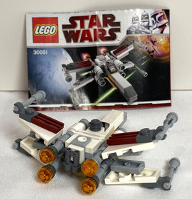 Lego Star Wars #30051 X-Wing Mini Kit Set 100% Complete with Instructions