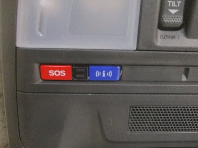 Subaru XV Crosstrek 2025 consola de techo superior con techo corredizo OEM LKQ Foto 3 de 4