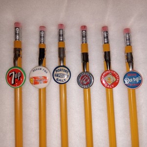 Lot Of Vintage Pencil Toppers