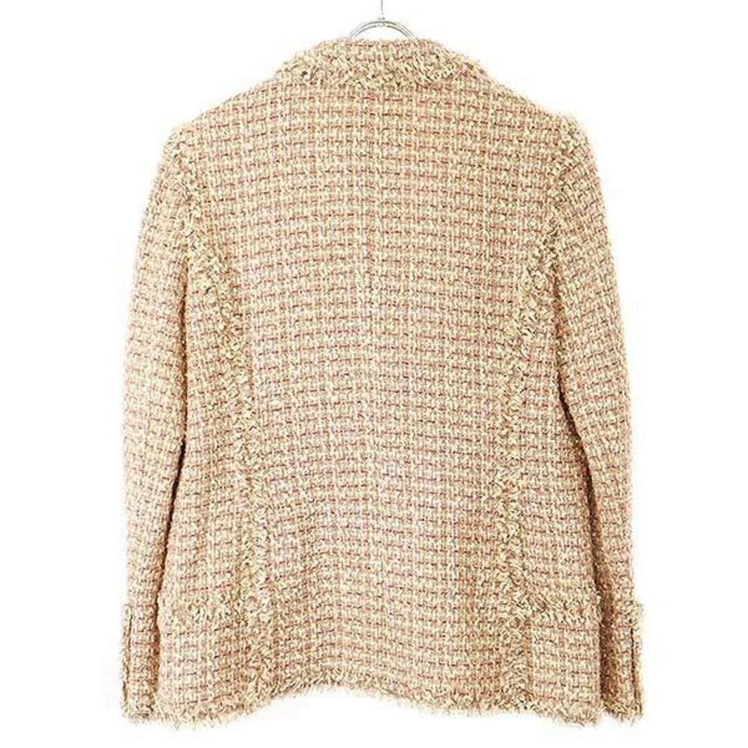 Giacca Chanel in tweed con bottoni P27798V16935 rosa 42