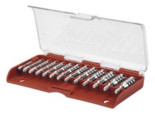 Tipton Ultra Jag Set with 13 Caliber Specific Cleaning Jags and Storage Case for