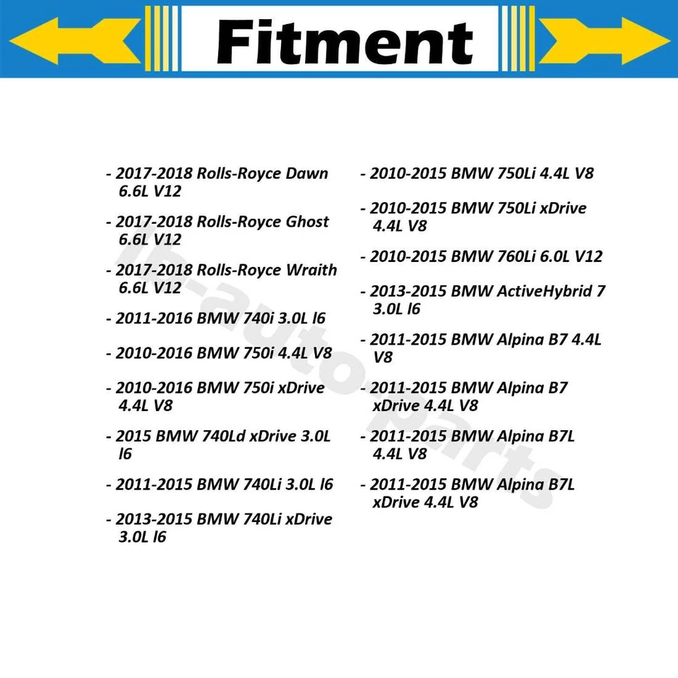 Manguera de freno trasero 2x para BMW ActiveHybrid 7 2013-2015 BMW 740Ld xDrive 2015 Foto 2 de 4