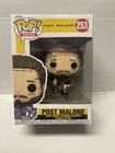 Pop Rock Post Malone #253 Funko Pop Rocks Figure. Free Shipping. See Pics!!