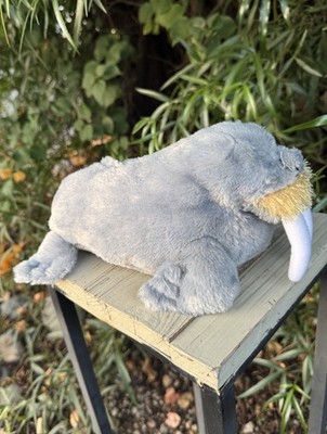 Walrus Webkinz stuffed animal Ganz plush NO CODE 8  L   Artic Winter Christmas