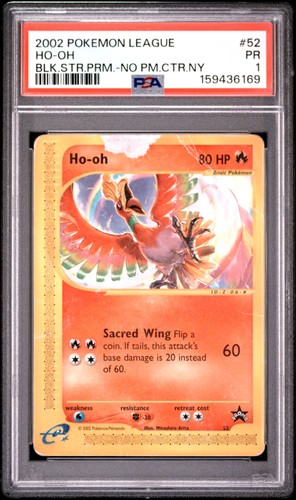 Ho-oh graded PSA 1 for sale on eBay
