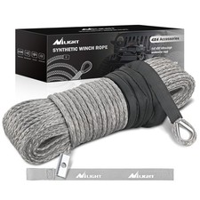 Synthetic Winch Line 14 Inch X 50 Feet 9000 Lbs Heavy Duty Winch Rope Cable Synthetic Winch Line 14 Inch X 50 Feet 9000 Lbs Heavy Duty Winch Rope Cable