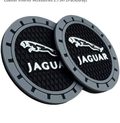 JAGUAR Cup Car Drink Holder Coasters/  Inserts  FREE SHIPPING