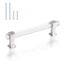 10 Pack 5 Inch Hole Center Adjustable Kitchen Cabinet Handles, Modern Drawer ...