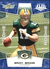 2008 Score Super Bowl XLIII Blue #375 Brian Brohm - FB