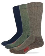 Rocky Mens Non Binding Merino Wool Blend Boot Socks 1 Pair Pack