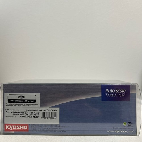 Kyosho MINI-Z Body Ford MUSTANG GT Metallic Blue MZG205MB/MZX205MB - Picture 4 of 7