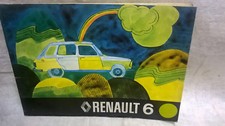  Manuale uso e manutenzione RENAULT 6 -  ORIGINALE D'EPOCA 