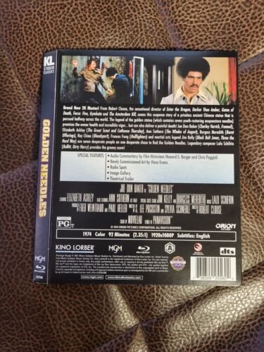 SLIPCOVER ONLY / NO MOVIE / NO CASE Golden Needles (Blu-ray) Kino Lorber - Imagen 2 de 2