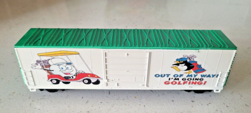 Life Like HO 50ft Box Car-Custom painted & decaled- Golfer