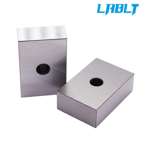 LABLT 1-2-3 Blocks Single 1/2" Hole Hardened Steel RC 55-62 Matched Pair 2 Each - Picture 5 of 10