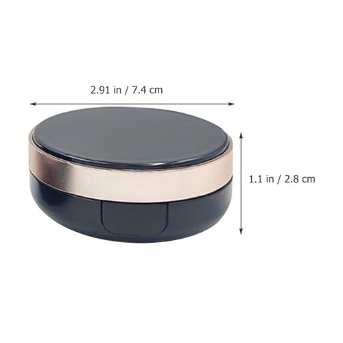 Empty Loose Powder Box Make-up Loose Powder Container with Puff Cosmetics - Picture 6 of 12