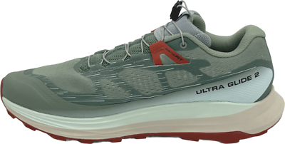 【Salomon】ULTRA GLIDE 2 - LILY PAD/BLEACHED AQUA/HOT SAUCE Salomon Ultra Glide 2 Men's (D) (Lily Pad/Bleached Aqua/Hot