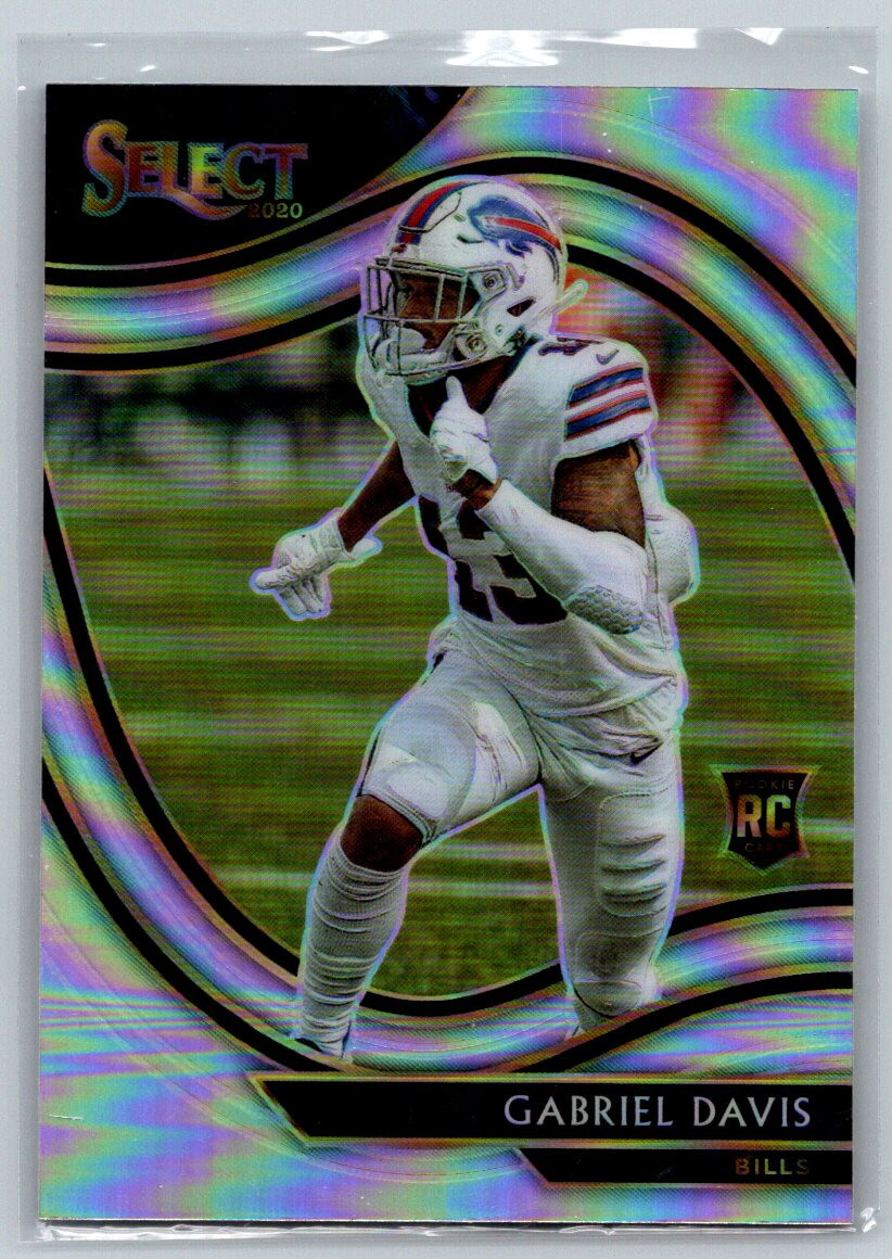 Gabriel Davis 2020-21 Panini Select Field Level Silver Buffalo Bills #382 TC1383