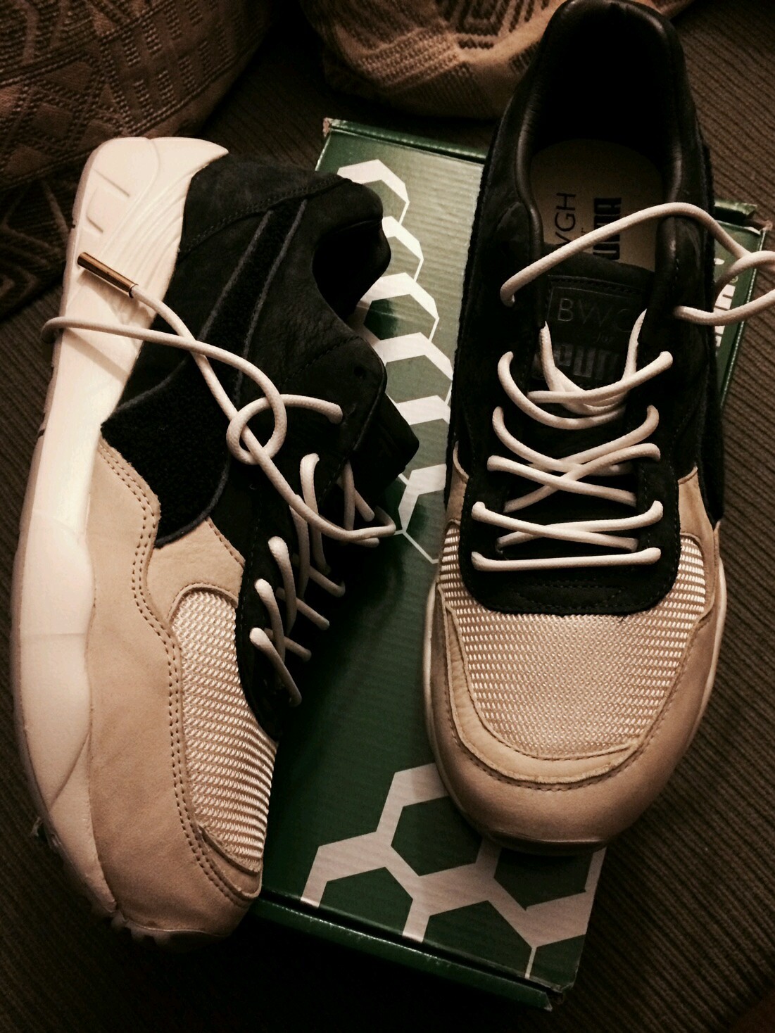 PUMA x BWGH TRINOMIC by PUMA - Slate - PUMA Dark Shadow - Sneakers size 9 extra laces ! bc8181 PUMA x BWGH TRINOMIC by PUMA - Slate - PUMA Dark Shadow - Sneakers size 9 extra laces ! bc8181