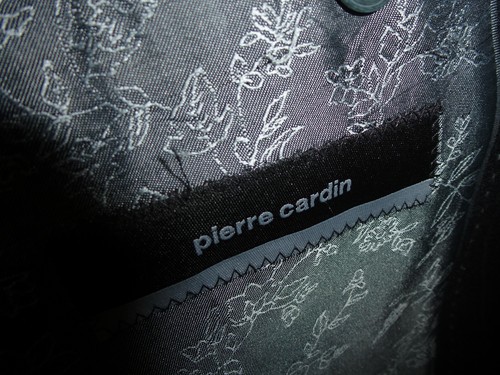 mens PIERRE CARDIN GREY PINSTRIPE WOOL SUIT SIZE 40"R CHEST 34" WAIST 31" LEG - Picture 13 of 15