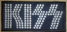 Kiss embroidered patch 70s classic hard rock