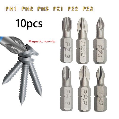 PH Hex Shank 10 Pcs Drill Bit Set 