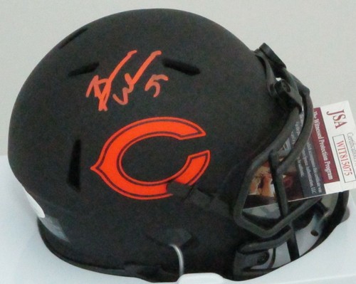 Bears Hall of Famer BRIAN URLACHER Signed Riddell ECLIPSE Mini Helmet AUTO - JSA - Picture 1 of 1