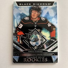 2023-24 Upper Deck Black Diamond Relic Gems Single /99 Drew Helleson Rookie RC