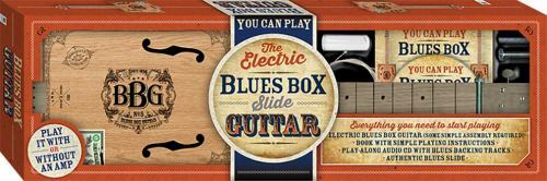 Elektryczny zestaw gitary Blues Box zsuwanymi płytami: z gitarą, podręcznikiem i DVD - Zdjęcie 1 z 1