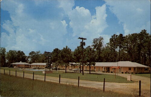 Town Country Motel Fayetteville North Carolina swimming pool ~ dated 1972 - Picture 1 of 2