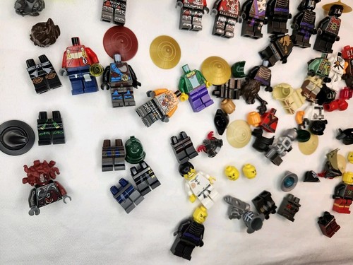 Big Ninjago Lego Figure Minifig Minifigure Lot Of 90+ And Weapons Accessories - Picture 15 of 24
