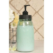 Quart Mason Jar Soap Dispenser Black Home Kitchen  Bathroom Accessories