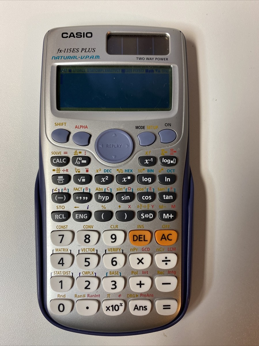 Casio FX-115ES PLUS Scientific Calculator Natural Two Way Power