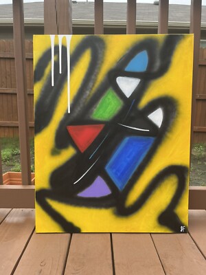 22x28 Acrylic Original - Home Decoration Office Painting