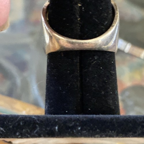 Blau Feueropal Inlay Ring Sterlingsilber 925 Damen Größe 7 - Bild 3 von 6