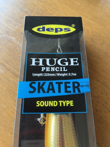 Deps ENORME PENTIL Skater Sound Type #1 Kurokin lunghezza: 225 mm peso: 3,7 oz - Foto 3 di 24
