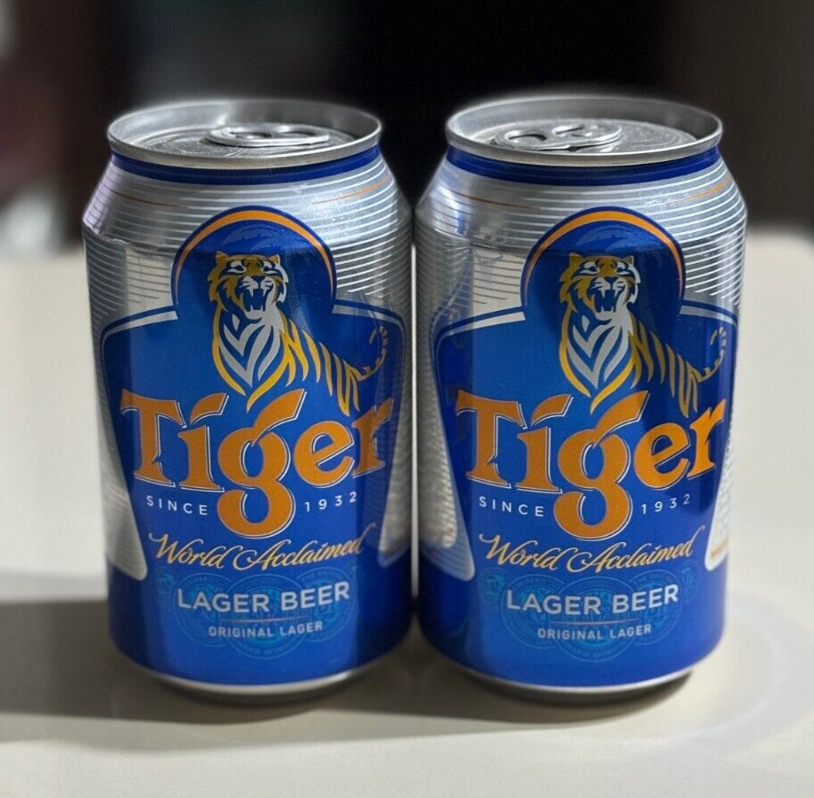 コリンシアン Tiger Beer ロイ・キーン　希少品 レア 2x TIGER Beer CAN from Cambodia, Year of Tiger 2022 | eBay