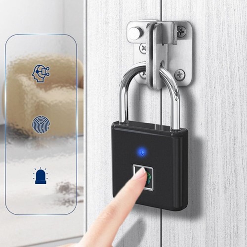 USB Charging Smart Fingerprint Padlock Anti-Theft Smart Padlock