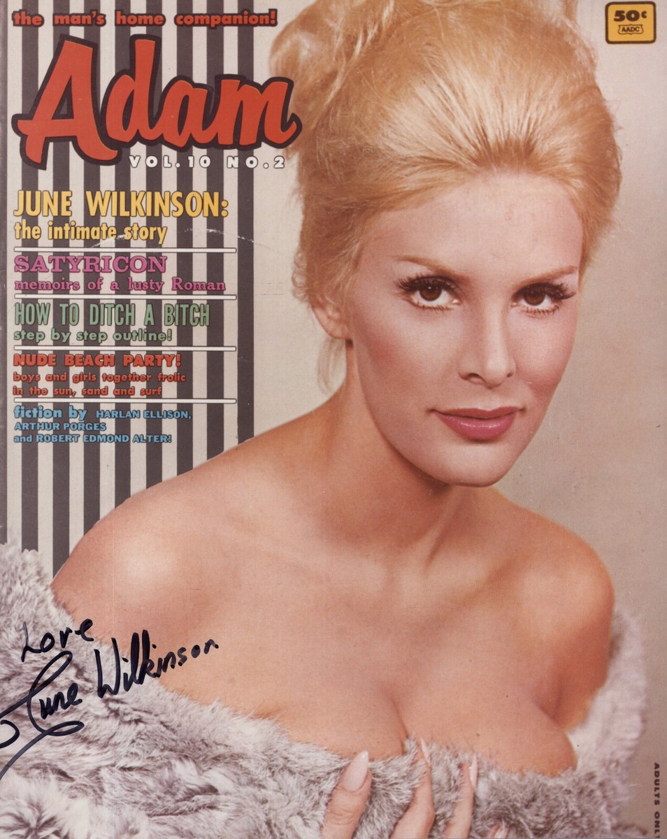 naked juniors  - boys with girls together JUNE WILKINSON HAND SIGNED 8x10 COLOR PHOTO+COA GORGEOUS MAGAZINE POSE |  eBay