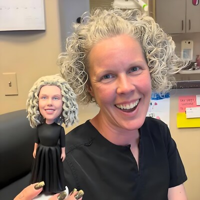 Full Custom Bobblehead Figurine Personalized Gifts for Boy Friend Car Bobble