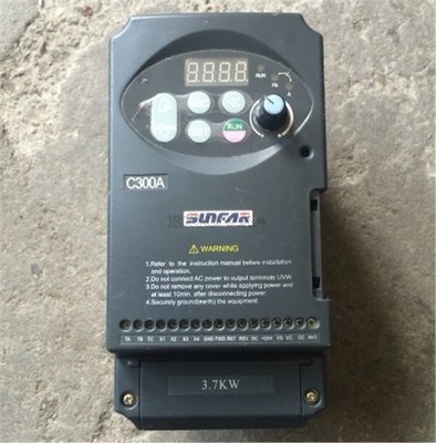 1Pc Used Four Way 380V Tested C300A-4T0037 Frequency Changer 3.7KW vw
