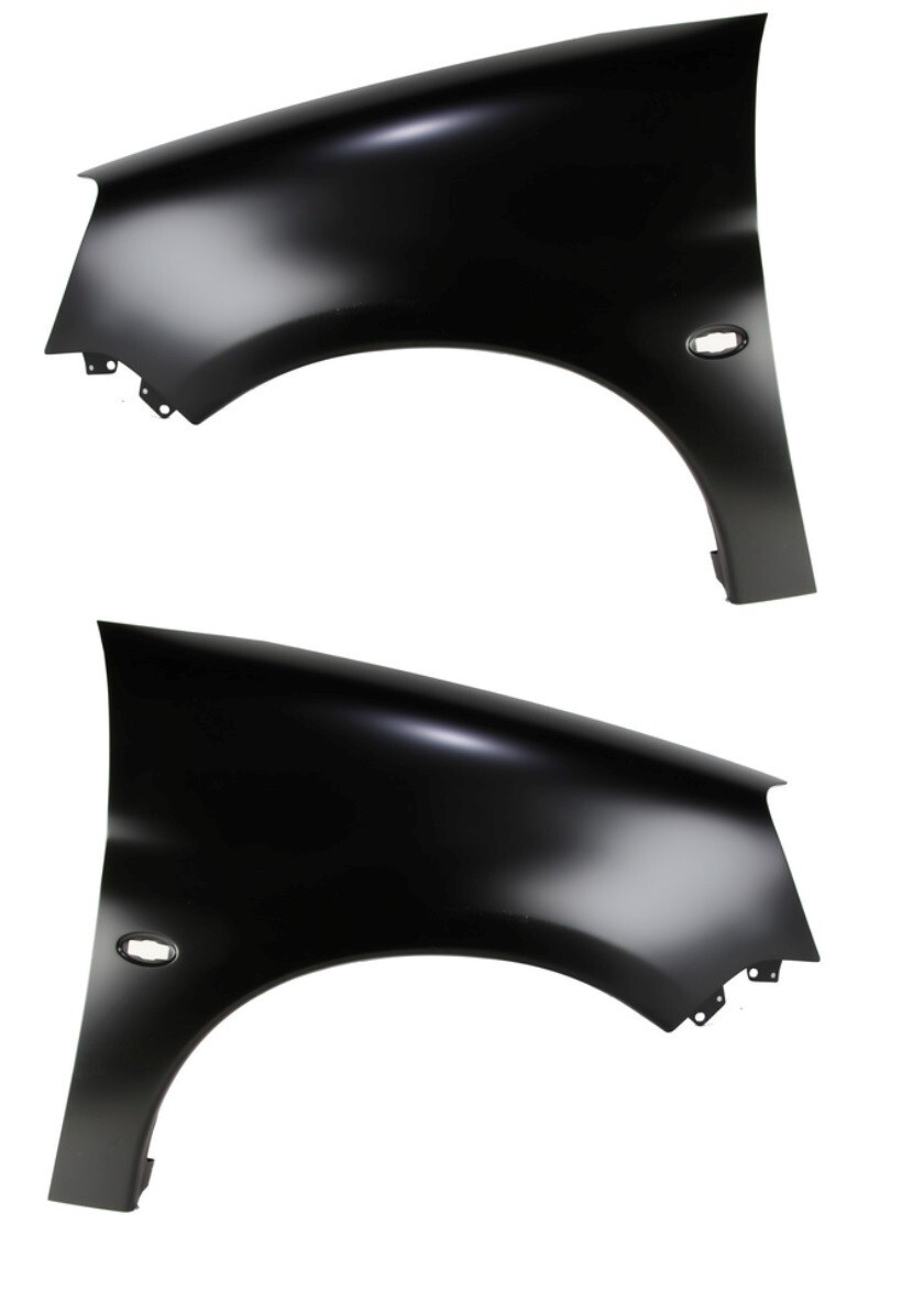 Garde-boue avant droit et gauche pour Citroën Berlingo et Peugeot Partner 2002-2008 en ABS noir