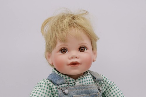 Lalka John Deere / lalka reklamowa / porcelanowa głowa #Y1 - Zdjęcie 2 z 5