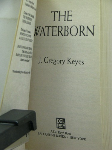 3 pbs by J Gregory Keyes - Chosen 1,2:Waterborn, Blackgod, Age 1:Newton's Cannon - Imagen 10 de 10