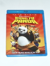Kung Fu Panda Blu-ray Dreamworks cartoon movie martial arts 2008 Jack Black Po!